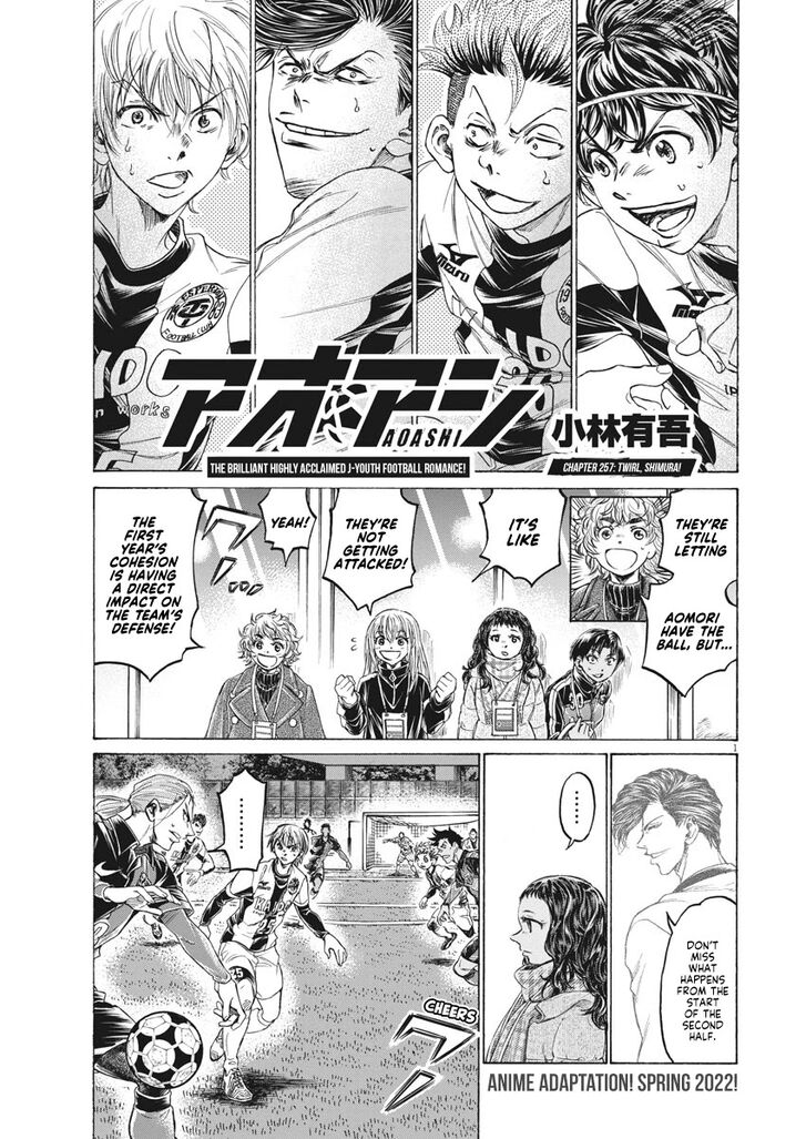Ao Ashi, Chapter 257 image 02